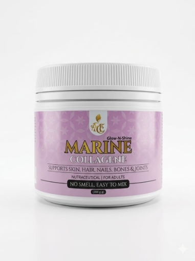 MARINE COLLAGEN   Vitamin tərkibli kollagen 120 qr şəkil